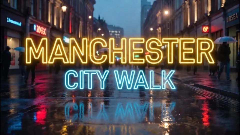 How to Enjoy a Manchester Rain Walk Exploring the City Centre